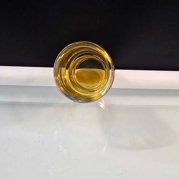 Ikea Thick Amber Glass Tea Light Candle Holder Single - Picture 2 of 8